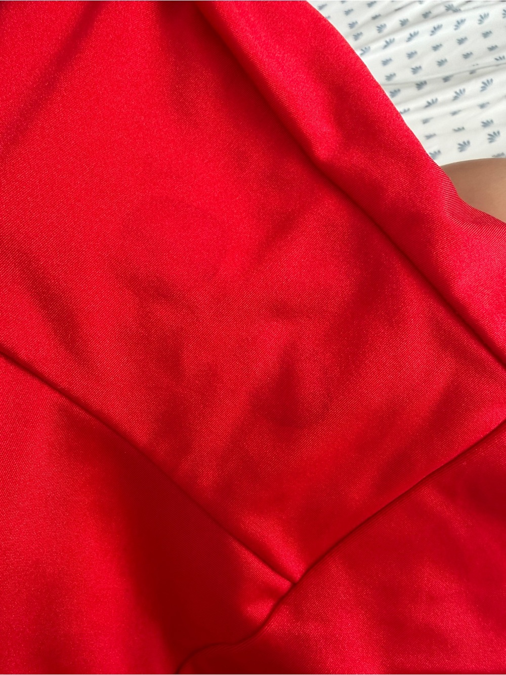 Papaya Vibrant Red Midi Dress